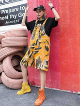 Original Retro Printed Overall Jumpsuit